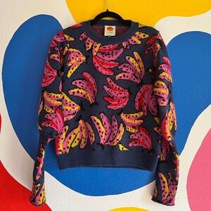 Farm Rio small banana bunch sweater